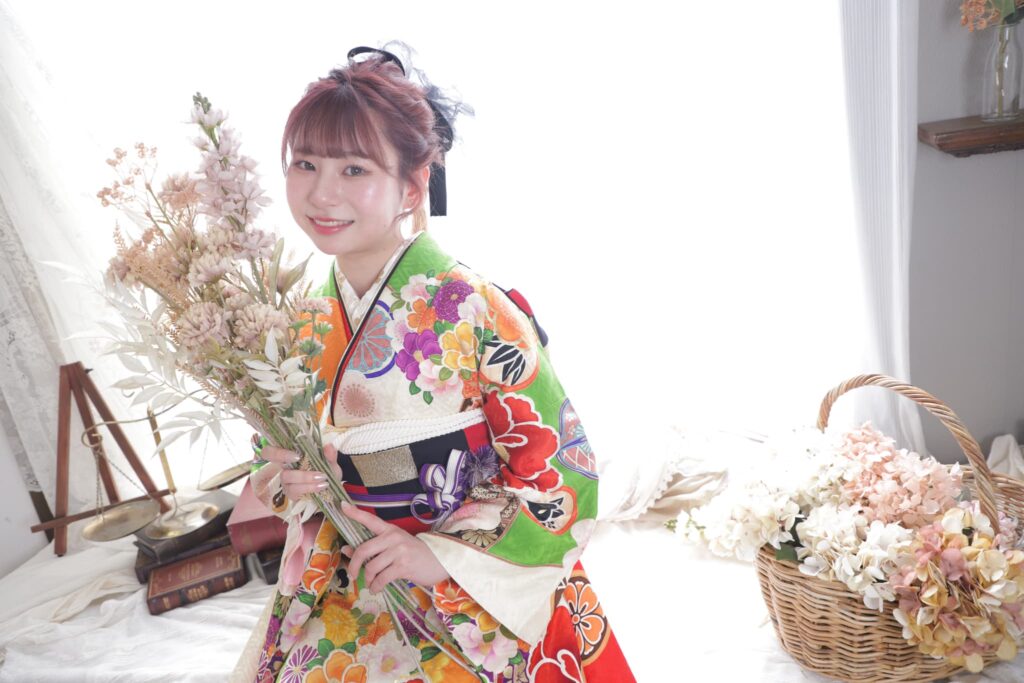 振袖レンタル(成人式))香芝市・広陵町・上牧町_フォトスタジオワタナベ(渡辺写真館)広陵町 真美ケ丘店_振袖フルセットレンタル